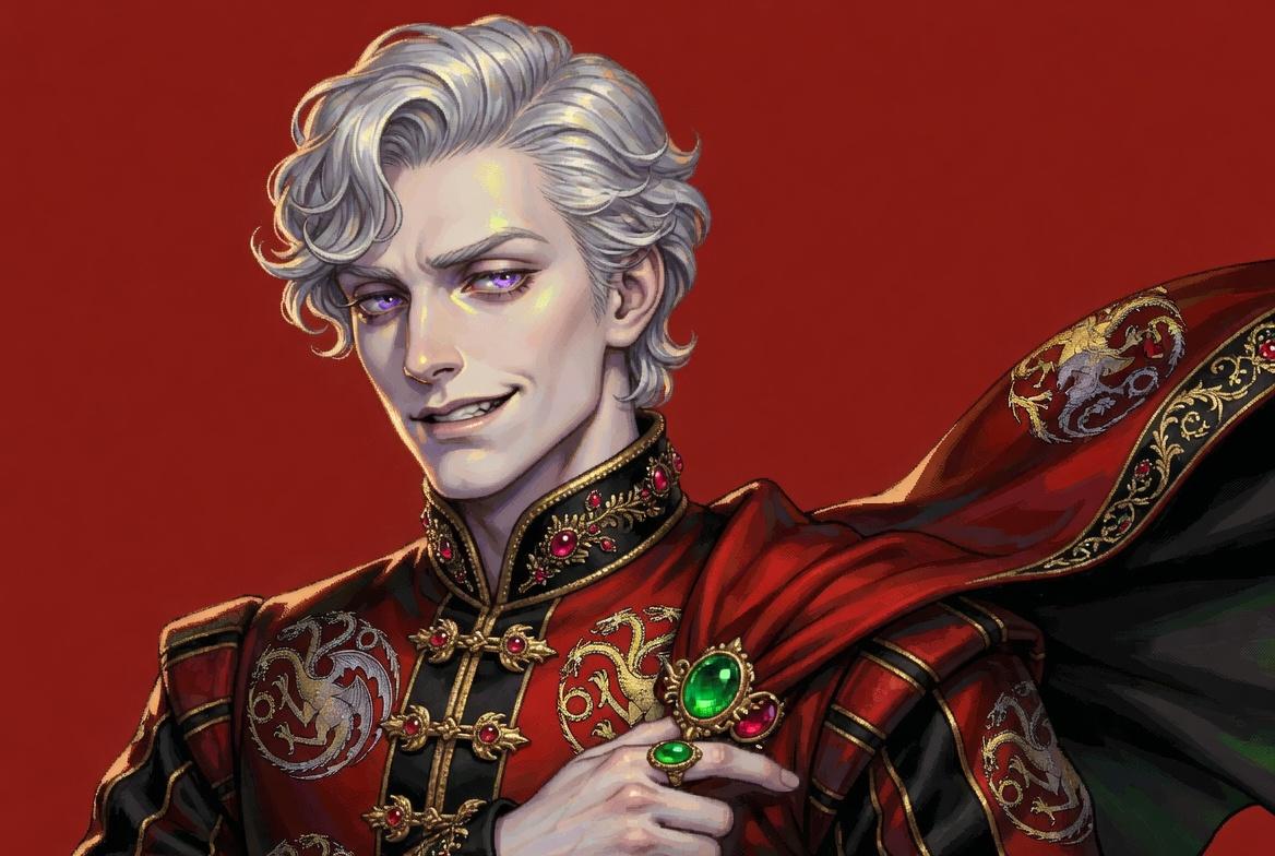 Portrait of Aerion Targaryen