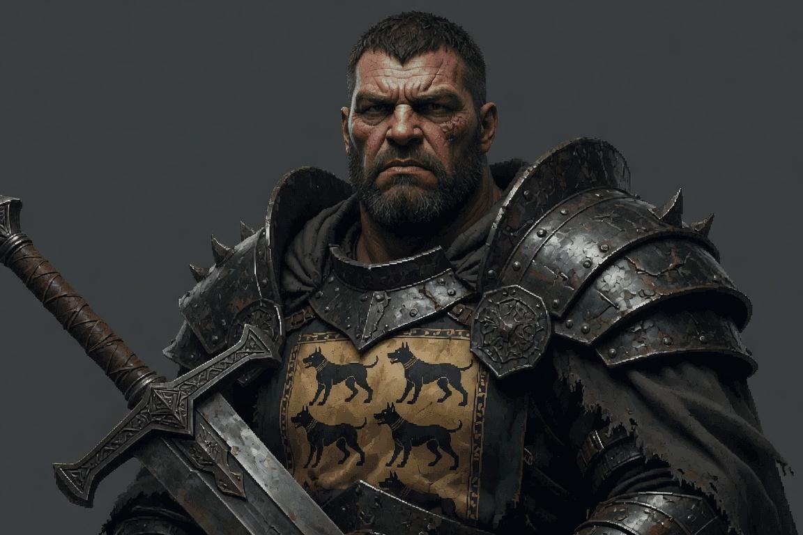 Portrait of Gregor Clegane