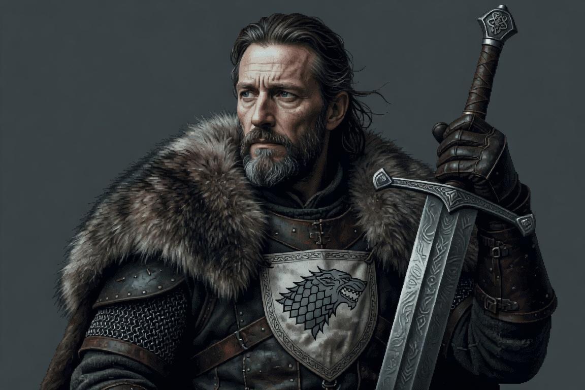 Portrait of Eddard Stark